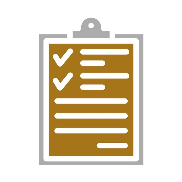 Resumen del diseño vectorial Lista Estilo del icono