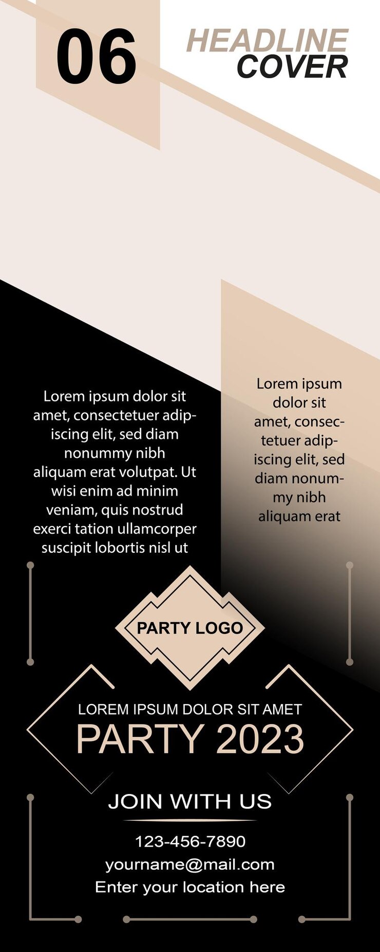 Vector resumen de eventos sin salida pic