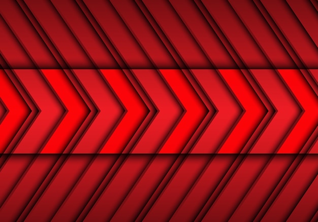 Resumen flechas rojas diseño de fondo.