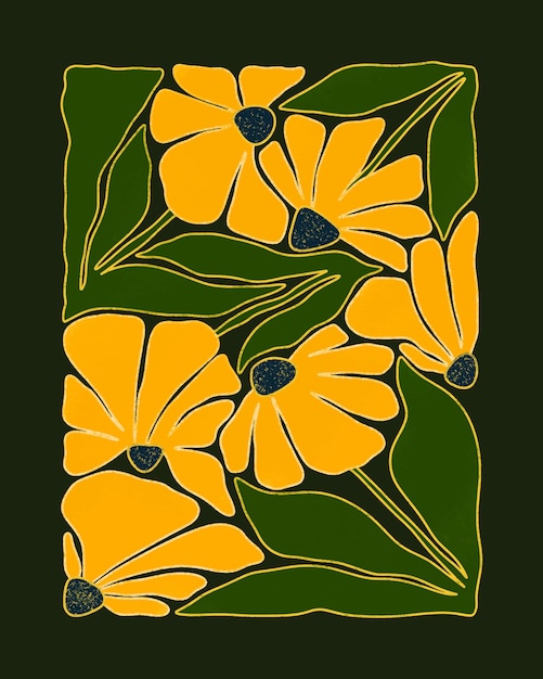 RESUMEN La flor en flor Ilustración digital