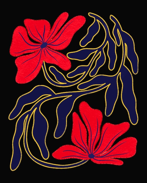 RESUMEN La flor en flor Ilustración digital