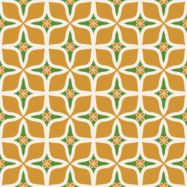Resumen Floral Retro Geométrico Decorativo Cruz Formas Patrones Sin Fisuras Repetición Psicodélica