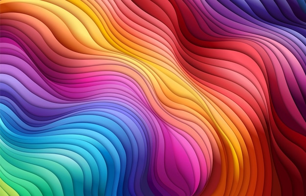 Resumen Fondo de arco iris de varias capas