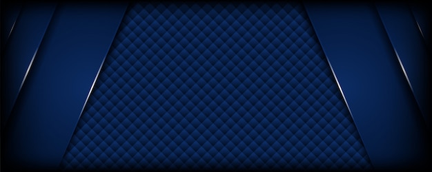 Resumen fondo azul oscuro con capas superpuestas