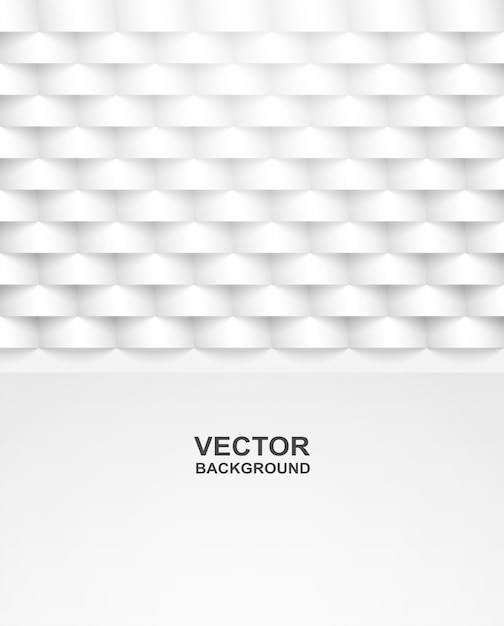 Vector resumen. fondo geométrico de forma cuadrada blanca.