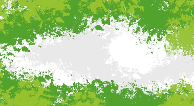 Resumen De fondo con textura de salpicaduras verdes y blancas
