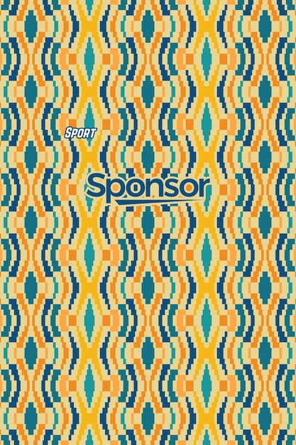 Resumen de fondo vectorial para la sublimación uniforme de Jersey
