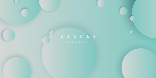 Resumen Fondo de verano con forma de gota de agua