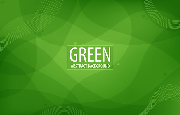 Resumen de fondo verde