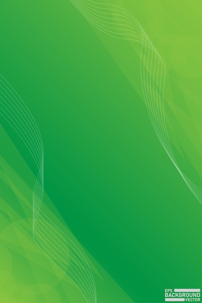 Resumen de fondo verde
