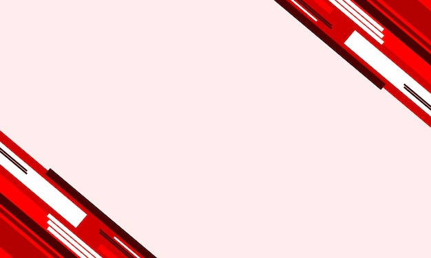 Resumen formas geométricas rojas fondo vector ilustración