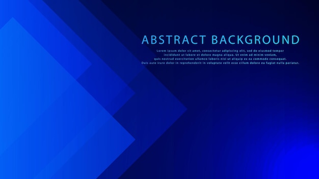 Resumen futurista con área de espacio de copia sobre fondo azul oscuro