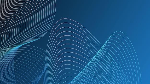 Resumen futurista sobre flujo de datos, puntos de patrón de onda de partículas, vector aislado de partículas de línea