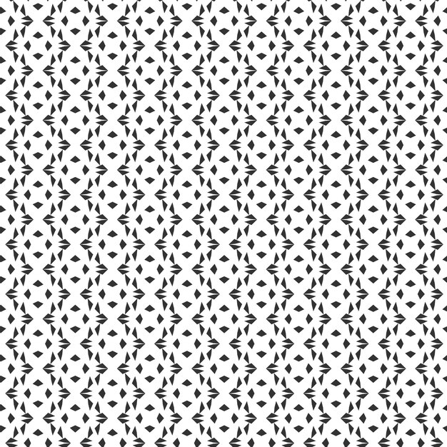 Resumen geométrico Patrón sin costuras Repetición geométrica Textura en blanco y negro decoración geométrica