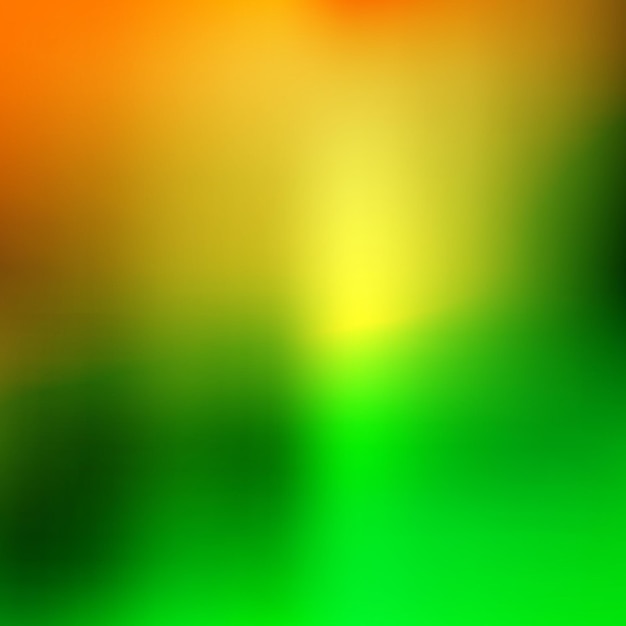 Resumen Gradiente de naranja amarillo y verde