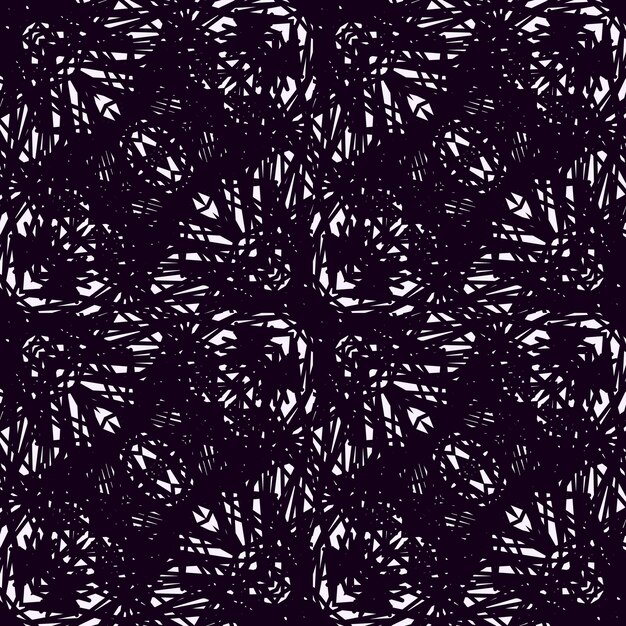 Resumen grunge garabato mosaico patrón de fondo transparente