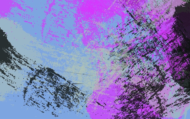 Resumen grunge textura pincel salpicadura pintura vector de fondo