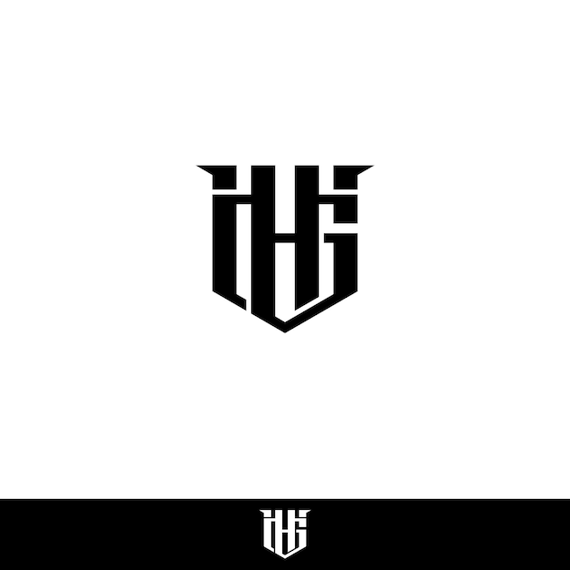 Resumen H y G iniciales vector logo diseño, icono para negocios, monograma, plantilla, simple, mínimo