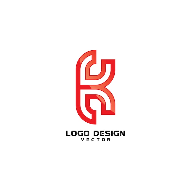 Resumen k symbol logo template