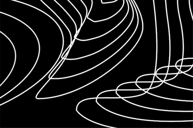 Resumen Línea de contorno topográfico Fondo del patrón