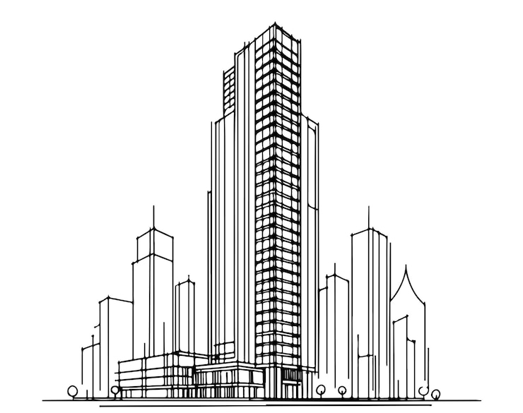 Resumen de la línea de edificios de gran altura