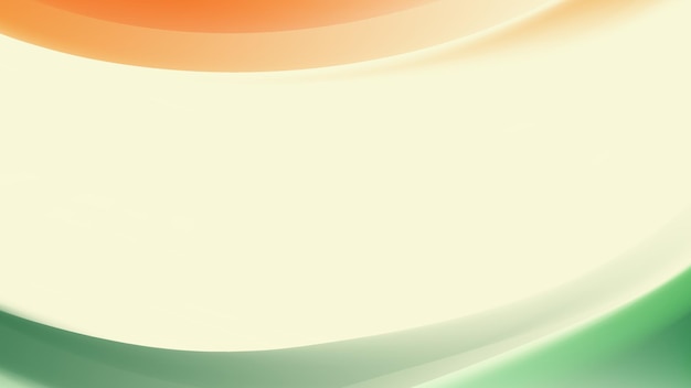 Resumen Líneas curvas de color naranja verde Fondo