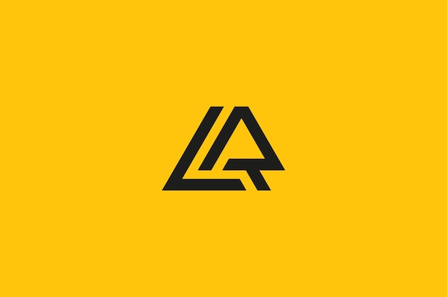 Resumen LR RL LR Letras Logo Monograma icono