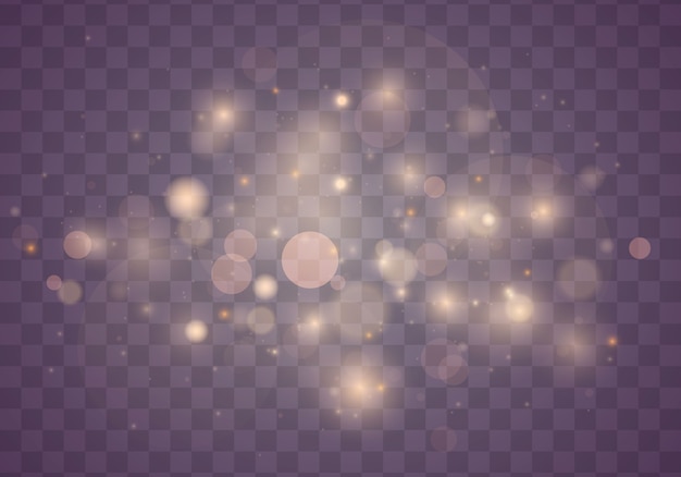 Resumen de luz brillante bokeh luces. Fondo dorado