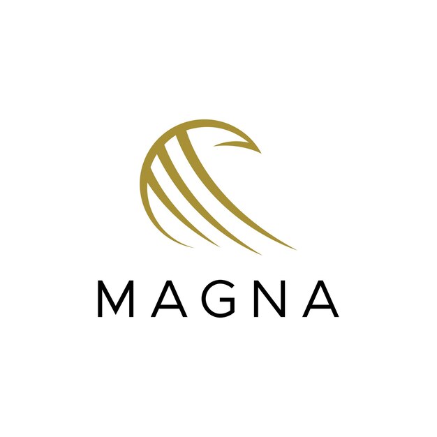 resumen mínimo del logotipo del águila