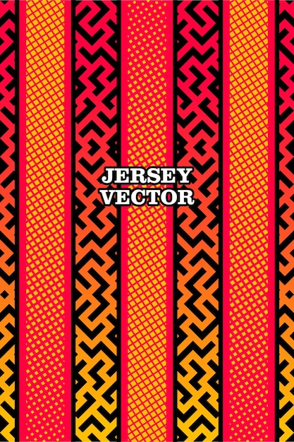 resumen moderno para el jersey deportivo de sublimación