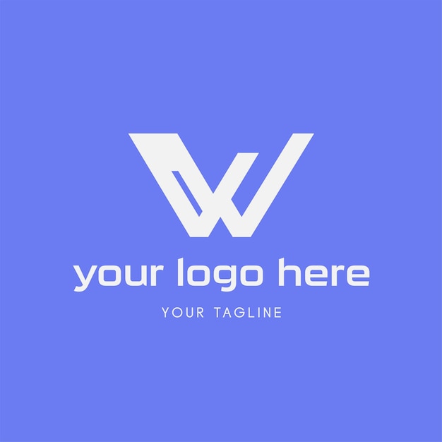 Resumen en negrita del logotipo Mark Modern