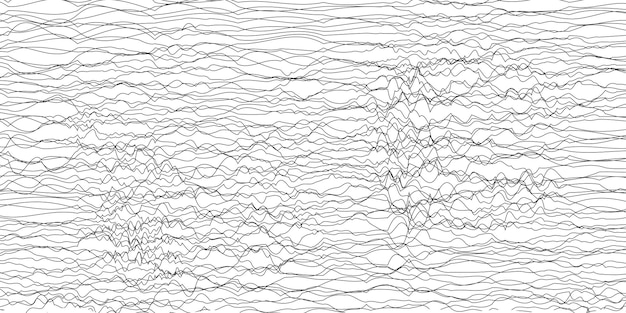 resumen onda textura blanco fondo vector líneas