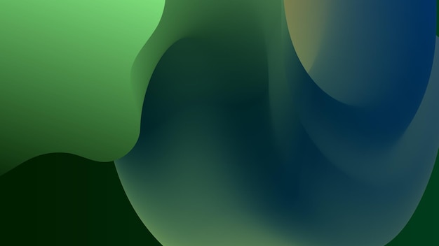 resumen onda verde degradado verde onda fluida fondo duotono composiciones geométricas con 3d flo