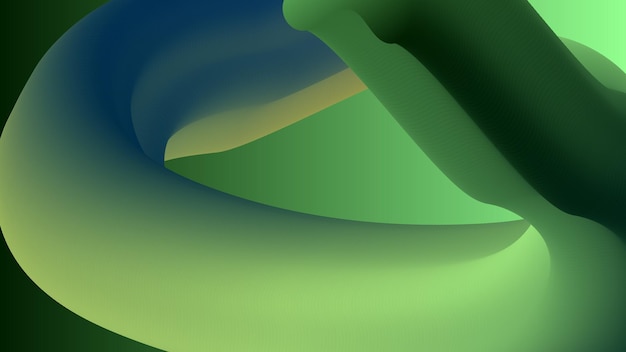 resumen onda verde degradado verde onda fluida fondo duotono composiciones geométricas con 3d flo