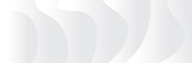Resumen patrón blanco y gris banner y fondo o diseño de vector de papel tapiz