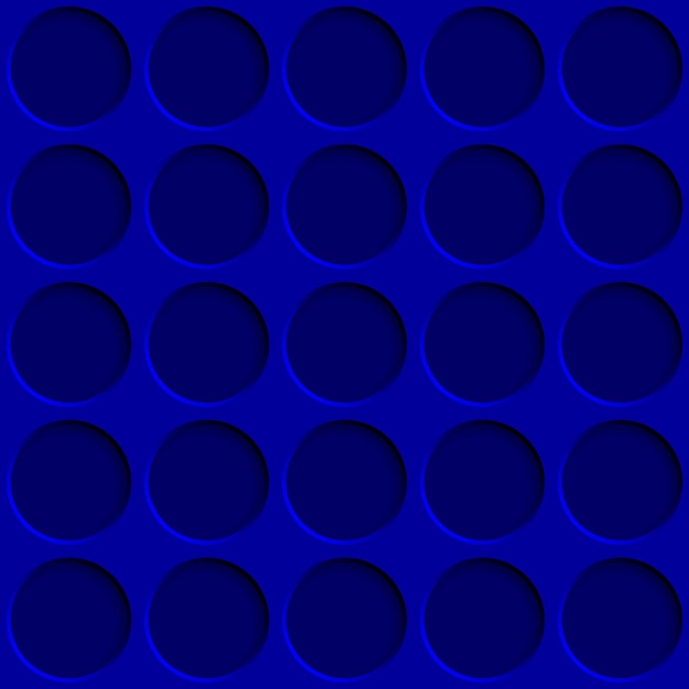Resumen de patrones sin fisuras con agujeros circulares en colores azules