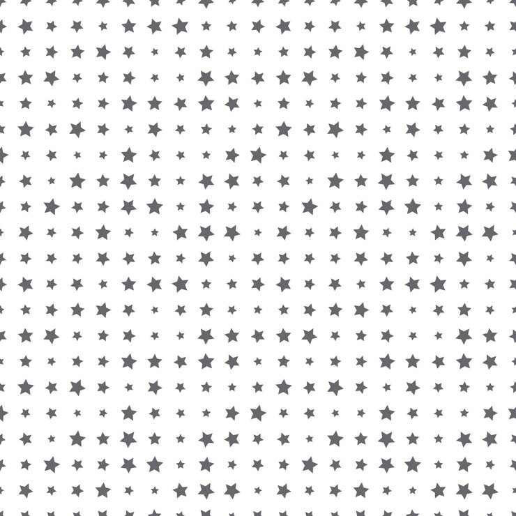 Vector resumen de patrones sin fisuras con estrellas de semitono en círculos. fondo geométrico.