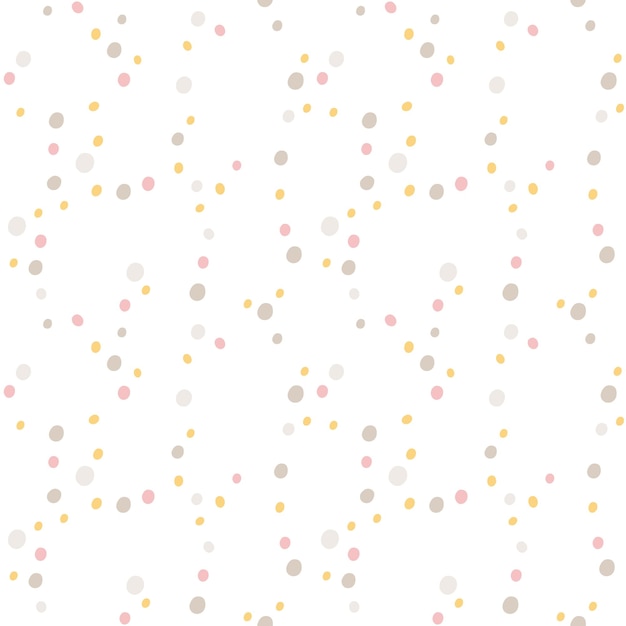 Resumen de patrones sin fisuras Forma orgánica simple Diseño de superficie colorida