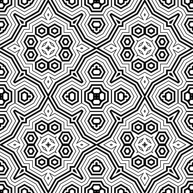 Resumen de patrones sin fisuras de línea delgada. Fondo geométrico ornamental lineal. Papel de regalo.
