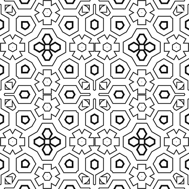 Resumen de patrones sin fisuras de línea delgada. Fondo geométrico ornamental lineal. Papel de regalo
