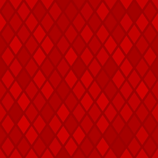 Resumen de patrones sin fisuras de pequeños rombos o píxeles en colores rojos