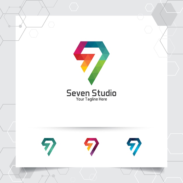 Resumen siete logo de estudio