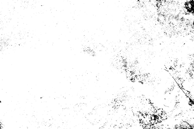 Resumen textura áspera y sucia de pared desgastada ilustración vectorial de textura sucia monocromática