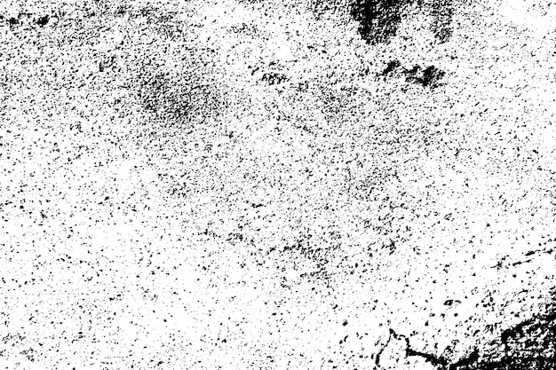 Resumen textura áspera y sucia de pared desgastada ilustración vectorial de textura sucia monocromática