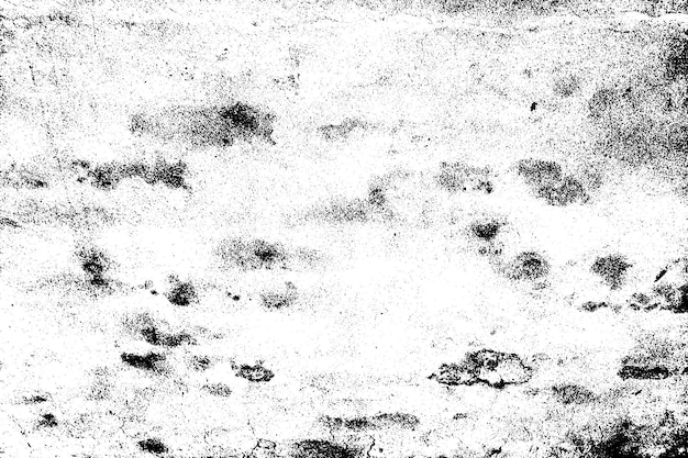 Resumen textura áspera y sucia de pared desgastada ilustración vectorial de textura sucia monocromática