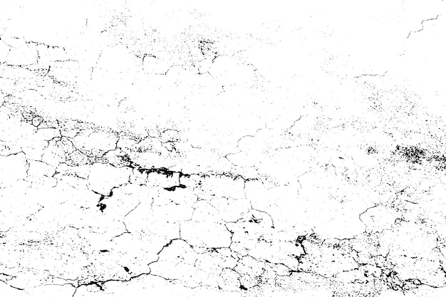 Vector resumen textura áspera y sucia de pared desgastada ilustración vectorial de textura sucia monocromática
