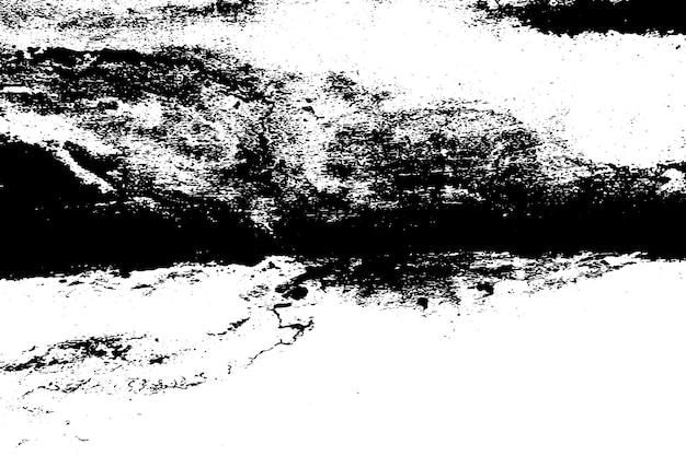Resumen textura áspera y sucia de pared desgastada ilustración vectorial de textura sucia monocromática