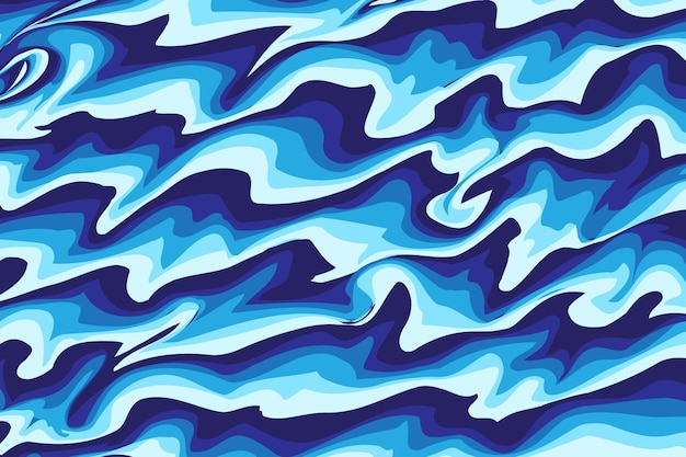 Resumen Textura fluida azul