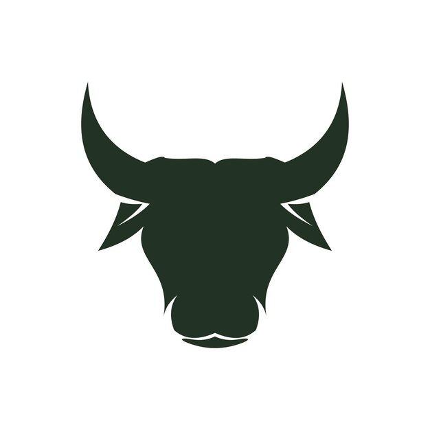 Resumen toro logo vector ilustraciones diseño icono logo