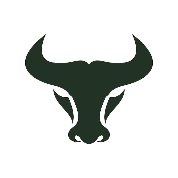 Resumen toro logo vector ilustraciones diseño icono logo